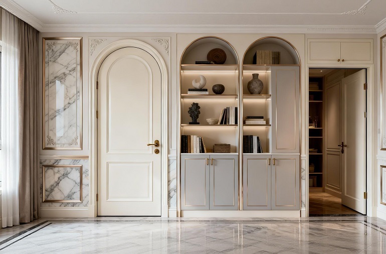 门墙柜一体定制方案